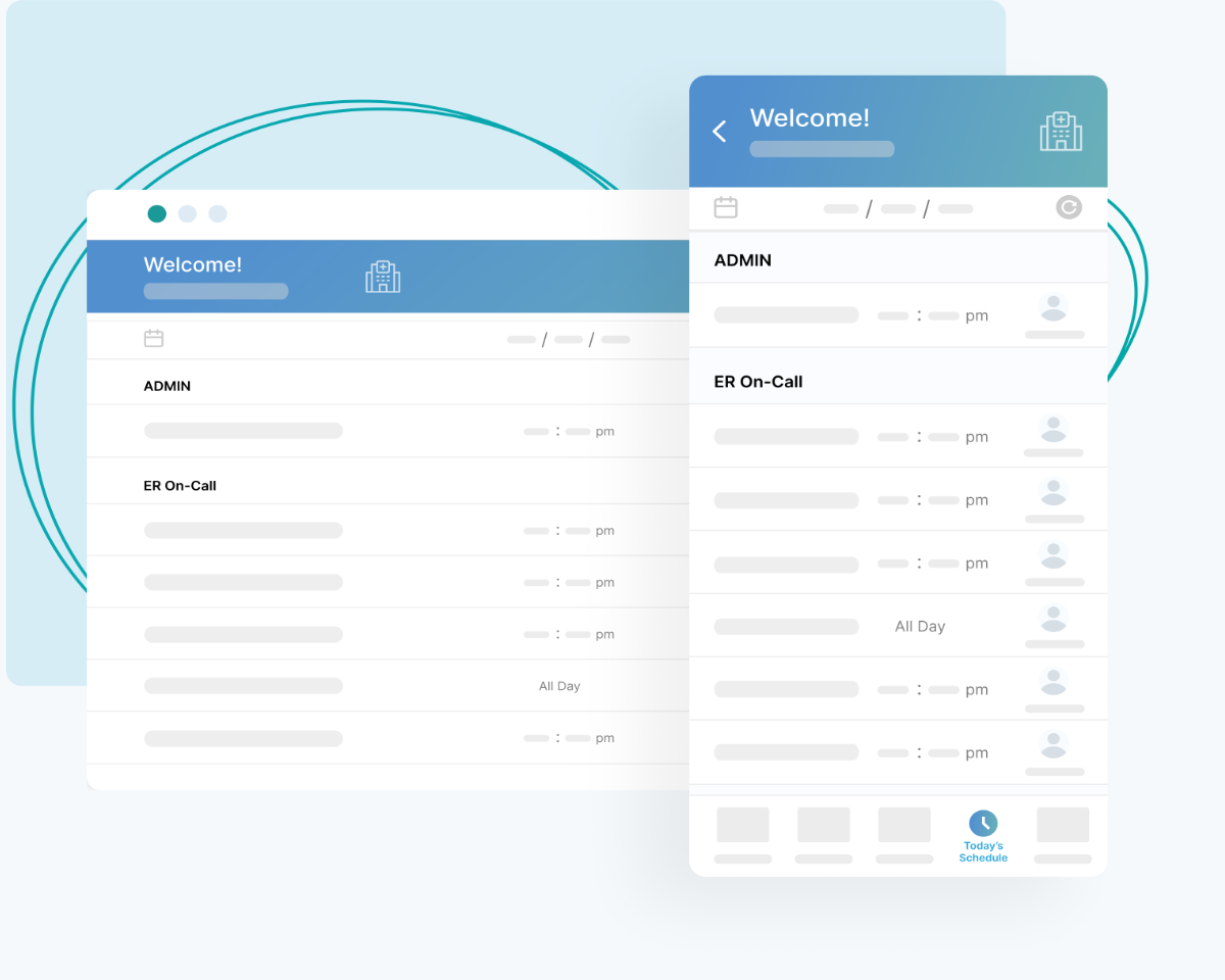 physician scheduling app