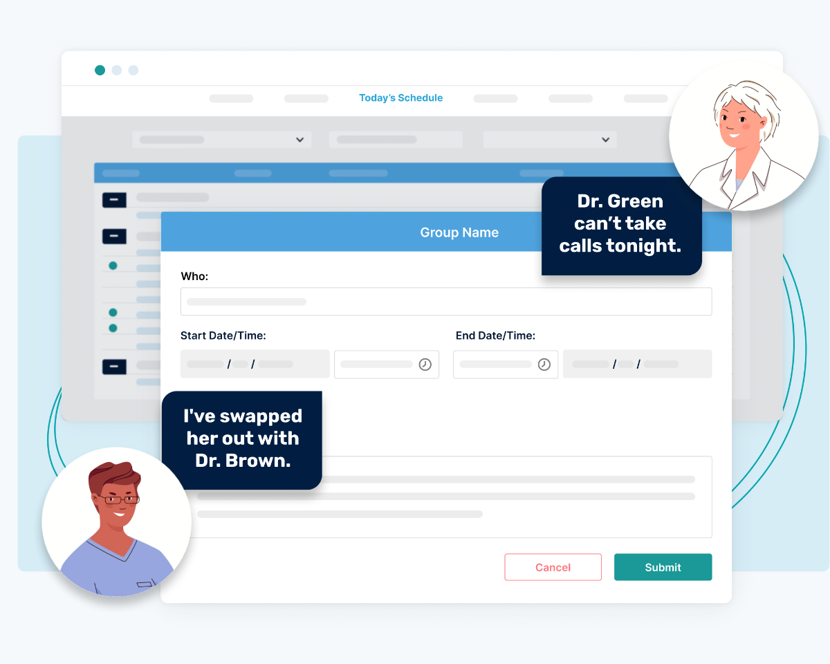 MDsyncNet Scheduling Software Solution Illustration 2